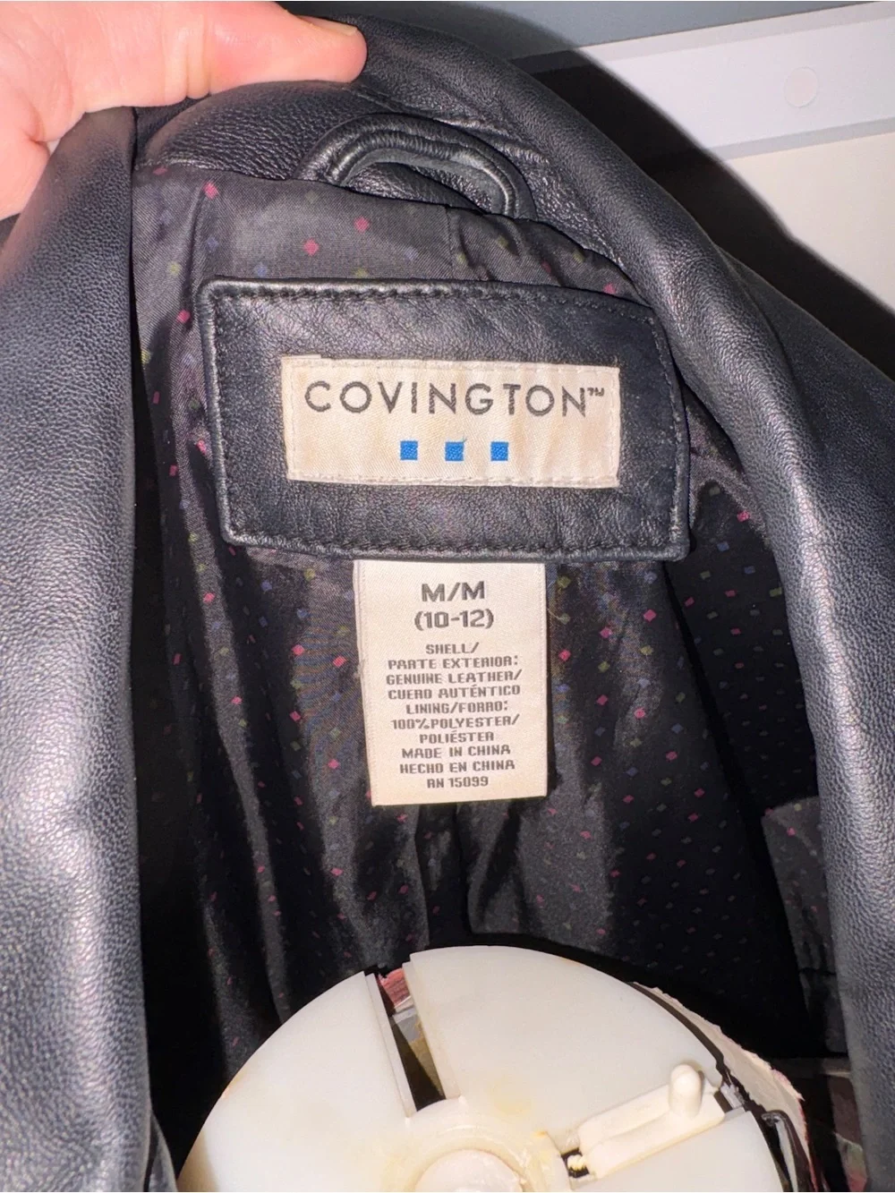 Vintage Covington Leather Jacket